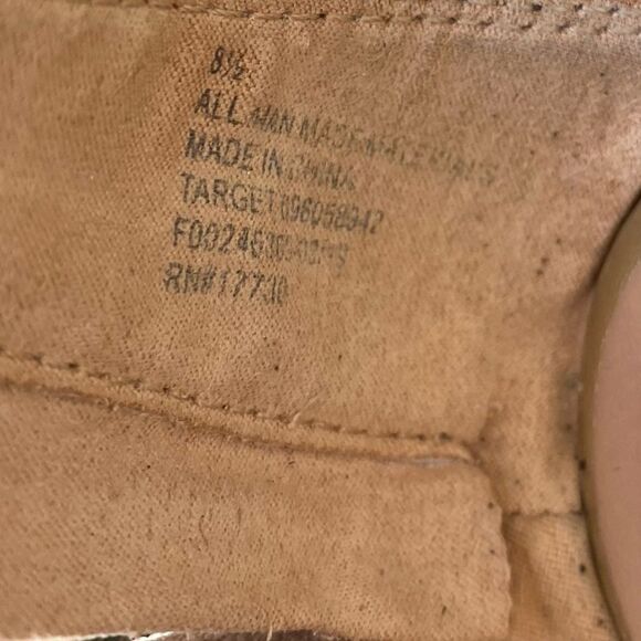 A New Day by Target Gold Shimmer Shiny Rope Sandal Size 8.5 Women. EUC! - Picture 7 of 7